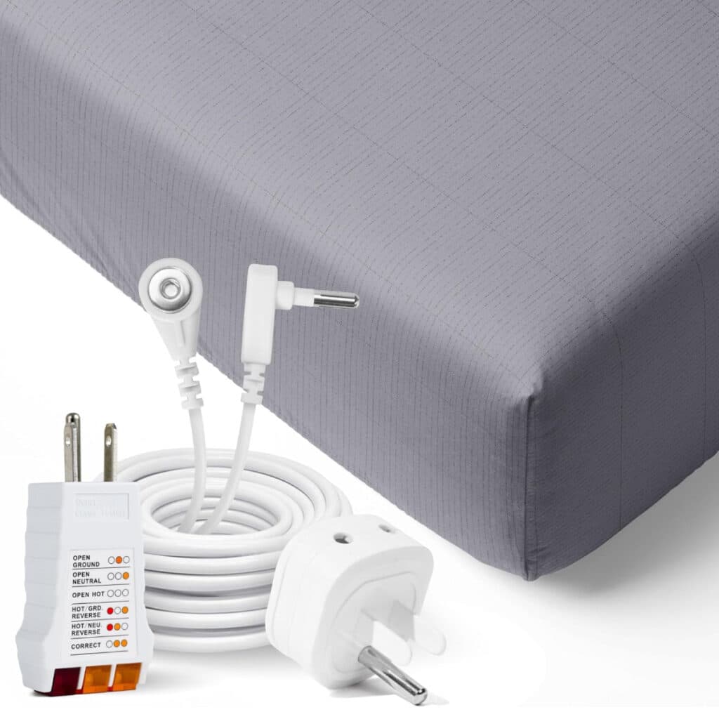 Tapis de mise à la terre - QQMORA - Kit de sommeil - Réduit l